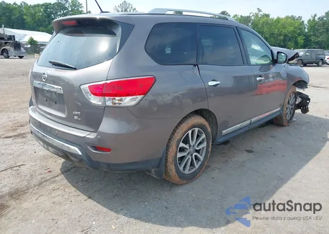 2014 Nissan Pathfinder Sl из США, поврежденный, VIN 5N1AR2MM3EC730229